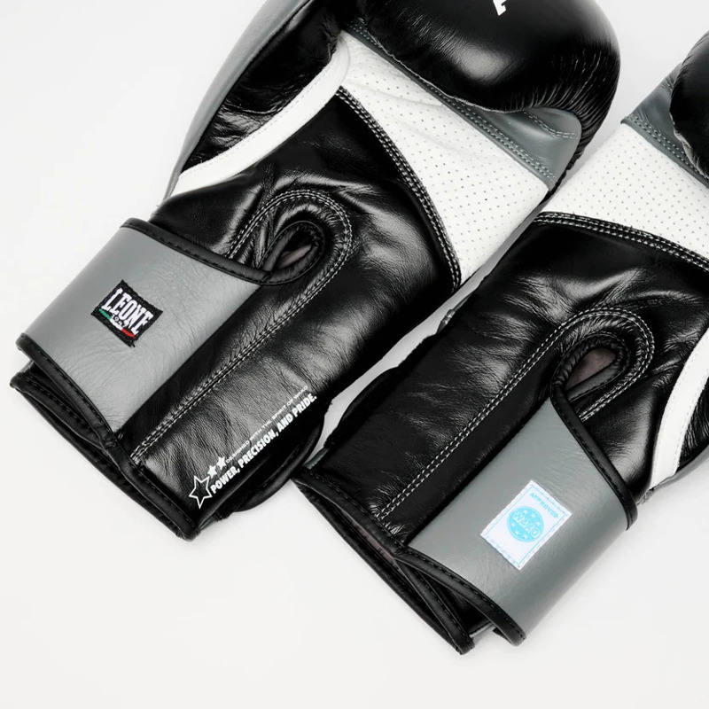 Leone WAKO kick BOXING GLOVES-black